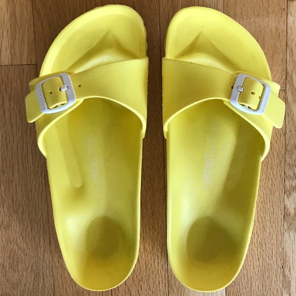 birkenstock eva madrid yellow